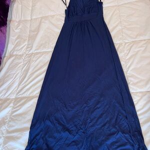 Elegant Navy Blue Maxi Dress loveappela navy dress